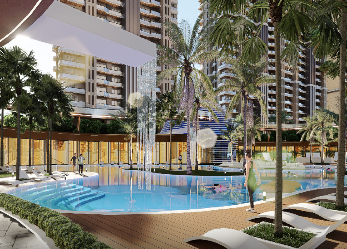 whiteland westin residences pool deck